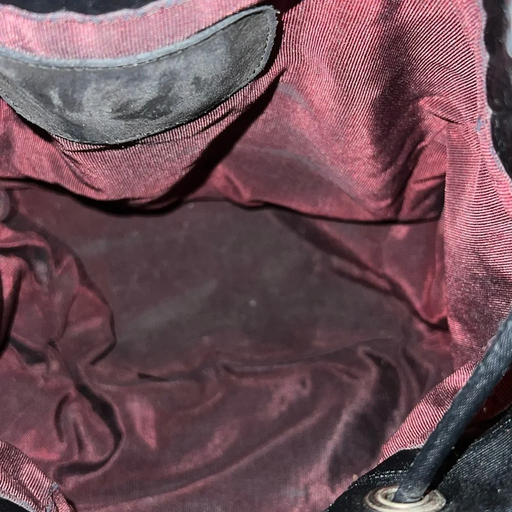 JOHNNY FARAH SATIN DRAWSTRING BAG/ VINTAGE - Picture 6 of 10